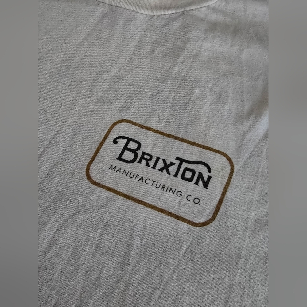 90s Single Stitch Brixton Manufacturing Tee - Picture 3 of 10